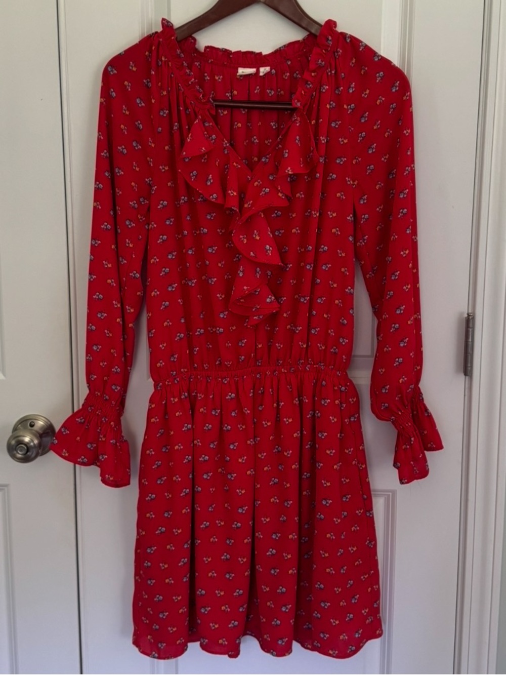 Gap Floral Ruffle Dress - Picture 3 of 13